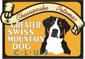 Chesapeake & Potomac Greater Swiss Mountain Dog Club Logo